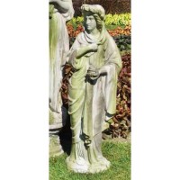 Four Seasons Winter 45in. Fiberglass Resin Indoor/Outdoor Garden