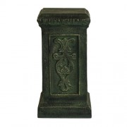 Liberick Stand Pedestal Statue Display Base/Riser 23in. Lightweight Fiberglass Resin