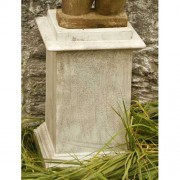 Vendi Pedestal 24in. Fiberglass Resin Indoor/Outdoor Garden