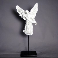 Gloria In Excelsis Angel Lightweight Fiberglass Resin Indoor/Outdoor Church Statuary