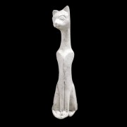 Groovy Cat Fiber Stone Indoor/Outdoor Garden Statue