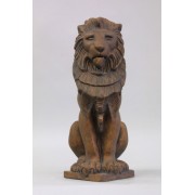 Guardian Lion 13 Fiber Stone Indoor/Outdoor Garden Statue Guardian Lion 13 Fiber Stone Indoor/Outdoor Garden Statue
