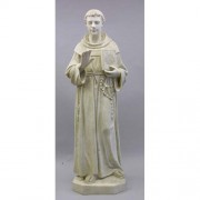 St. Thomas Aquinas 71in. (From Antique) - Lightweight Fiberglass Resin - Statue St. Thomas Aquinas 71in. (From Antique) - Lightweight Fiberglass Resin - Statue