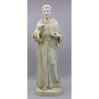 St. Thomas Aquinas 71in. (From Antique) - Lightweight Fiberglass Resin - Statue