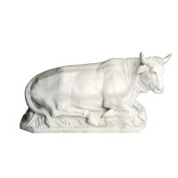 COW FOR LIFESIZE SET 71"H Lightweight Fiberglass Resin Indoor/Outdoor Church Statuary