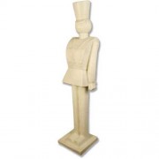 Toy Soldier Giant 71in. Fiberglass Resin Indoor/Outdoor Garden Statue