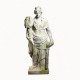 Harvest Maiden 73in. Fiber Stone Resin Indoor/Outdoor Statuary -  - FSDS147