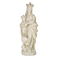 Queen & Child Of Heaven 27in. Lightweight Fiberglass Resin Outdoor Statue