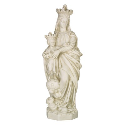 Queen & Child Of Heaven 27in. Fiberglass Outdoor Statue -  - F7398