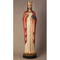 Christ The King 47in. Inch Lightweight Fiberglass Resin Indoor Church Statue/Sculpture