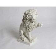 Lion Left Paw Up Fiberglass Resin Indoor/Outdoor Garden