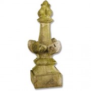 Gothic Pediment 21 Fiberglass Resin Indoor/Outdoor Garden Statue