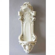 Fancy Display Niche 24in. - Lightweight Fiberglass Resin - Indoor/Outdoor Statue