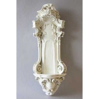Fancy Display Niche 24in. - Lightweight Fiberglass Resin - Indoor/Outdoor Statue