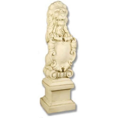 Imperial Lion 32 In. Fiberglass Indoor/Outdoor Statue/Sculpture -  - F00408