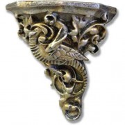 Gargoyle Bracket Fiberglass Resin Indoor/Outdoor Garden