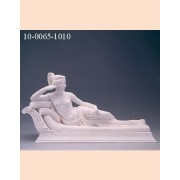 Paulina Borghese By Canova Carrara Marble Statuary