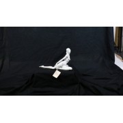 Yoga Stretching Girl #1 - Carrara Marble Yoga Stretching Girl #1 - Carrara Marble