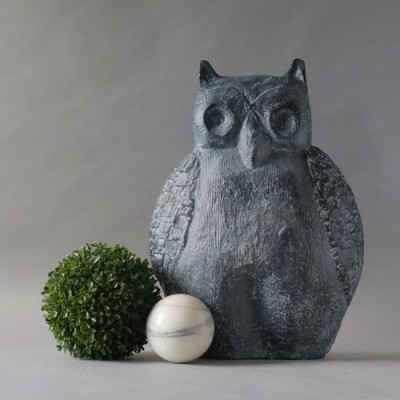 Owl Notten 20in. Fiberglass Indoor/Outdoor Garden -  - F8152