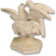Kissing Doves 14in. Fiberglass Resin Indoor/Outdoor Garden