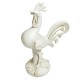 Rooster Crowing 22in. Fiberglass Indoor/Outdoor Garden -  - F9570