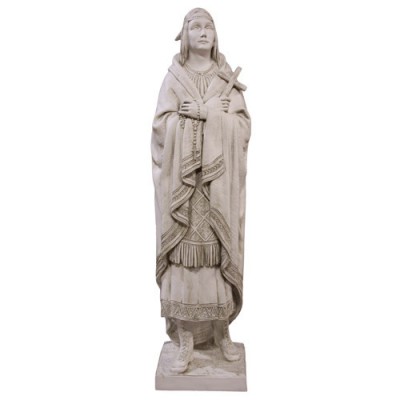 Blessed Kateri Tekakwitha - Fiberglass - Indoor/Outdoor Statue - - F24315 Blessed Kateri Tekakwitha - Fiberglass - Indoor/Outdoor Statue - - F24315