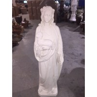 ST. Agnes 5' Lightweight Fiberglass Resin Indoor/Outdoor Garden