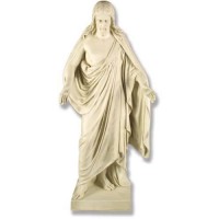 Thorwaldsens Christ 36in. (Thorvaldsens) Lightweight Fiberglass Resin Outdoor Statue