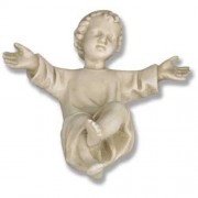 Infant Baby Jesus 10.5in. High Lightweight Fiberglass Resin Indoor/Outdoor Garden Infant Baby Jesus 10.5in. High Lightweight Fiberglass Resin Indoor/Outdoor Garden