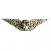 Angel Head/Wings Facade 42in Lightweight Fiberglass Resin Outdoor Wall Mount Statue