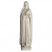 St. Teresa 60in. - Lightweight Fiberglass Resin - Indoor/Outdoor Statue/Sculpture