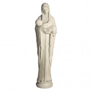OUR LADY OF PROVIDENCE 5' Lightweight Fiberglass Resin Indoor/Outdoor Church Statuary