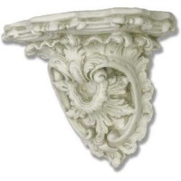 Silver Bracket - Fiberglass Resin - Indoor/Outdoor Statue/Sculpture