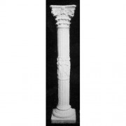 Roman Bath Stand Pedestal Statue Display Base/Riser - Lightweight Lightweight Fiberglass Resin