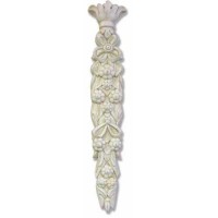 Blume Ornament Plaque Fiber Stone Indoor/Outdoor Garden Statue