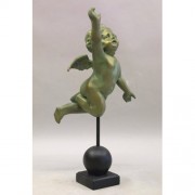 San Giovanni Cherub 20 Dx22wx19in. High - Fiberglass Resin - Statue