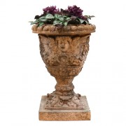 Robbia Angel Planter Garden / Patio  24in. - Fiberglass Resin - Indoor/Outdoor