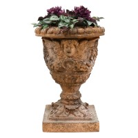 Robbia Angel Planter Garden / Patio  24in. - Fiberglass Resin - Indoor/Outdoor