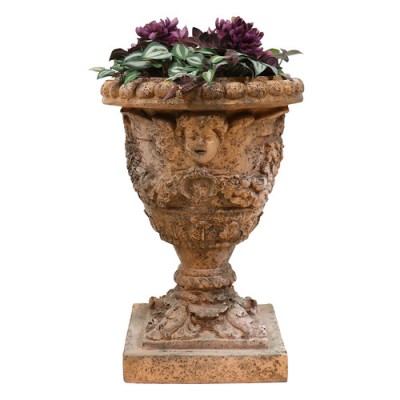 Robbia Angel Planter 24in. - Fiber Stone Resin - Indoor/Outdoor Statue -  - FS8409