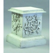 Decorative Horn Stand Pedestal Statue Display Base/Riser 23in. Lightweight Lightweight Fiberglass Resin