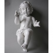 Baby Jesus For lifesize Church Nativity Set - Lightweight Fiberglass Resin - Indoor/Outdoor Statue