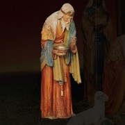 SAINT BALTHAZAR WISEMAN FOR LIFESIZE SET Lightweight Fiberglass Resin Indoor/Outdoor Church Statuary SAINT BALTHAZAR WISEMAN FOR LIFESIZE SET Lightweight Fiberglass Resin Indoor/Outdoor Church Statuary