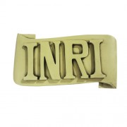 INRI Sign For Large Corpus of Christ (Body Only) for Church Altar Lightweight Fiberglass Resin
