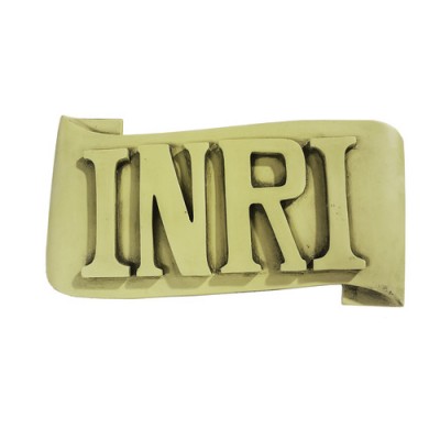 INRI Sign For Large Corpus of Christ for Church Fiberglass Resin -  - F8046