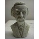 Mark Twain Bust 7in. - Fiberglass - Indoor/Outdoor Garden Statue -  - T1067