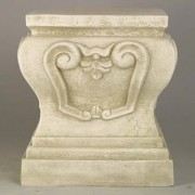 Fallon Stand Pedestal Statue Display Base/Riser - 22in. High Lightweight Fiberglass Resin
