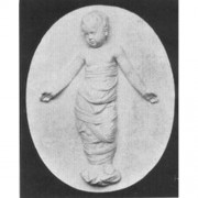 Bambino with Open Arms Fiberglass Resin Indoor/Outdoor Garden