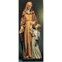 ST. ANNE AND CHILD 5' - Lightweight Fiberglass Resin Indoor/Outdoor Church Statuary ST. ANNE AND CHILD 5' - Lightweight Fiberglass Resin Indoor/Outdoor Church Statuary