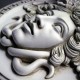 Medusa Plaque 8in. Fiberglass Indoor/Outdoor Garden Statue -  - F7274