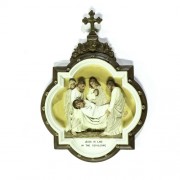 Wall Plaque Stations of the Cross #14 Color - Lightweight Fiberglass Resin